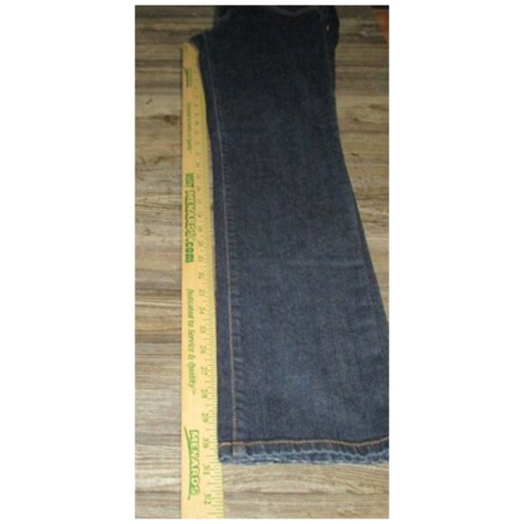 Loft Modern Slim Dark Wash Denim Jeans Size 4 Msre 32x30.75 - Picture 6 of 12